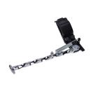 Seitenständer Chrom gedreht 21cm